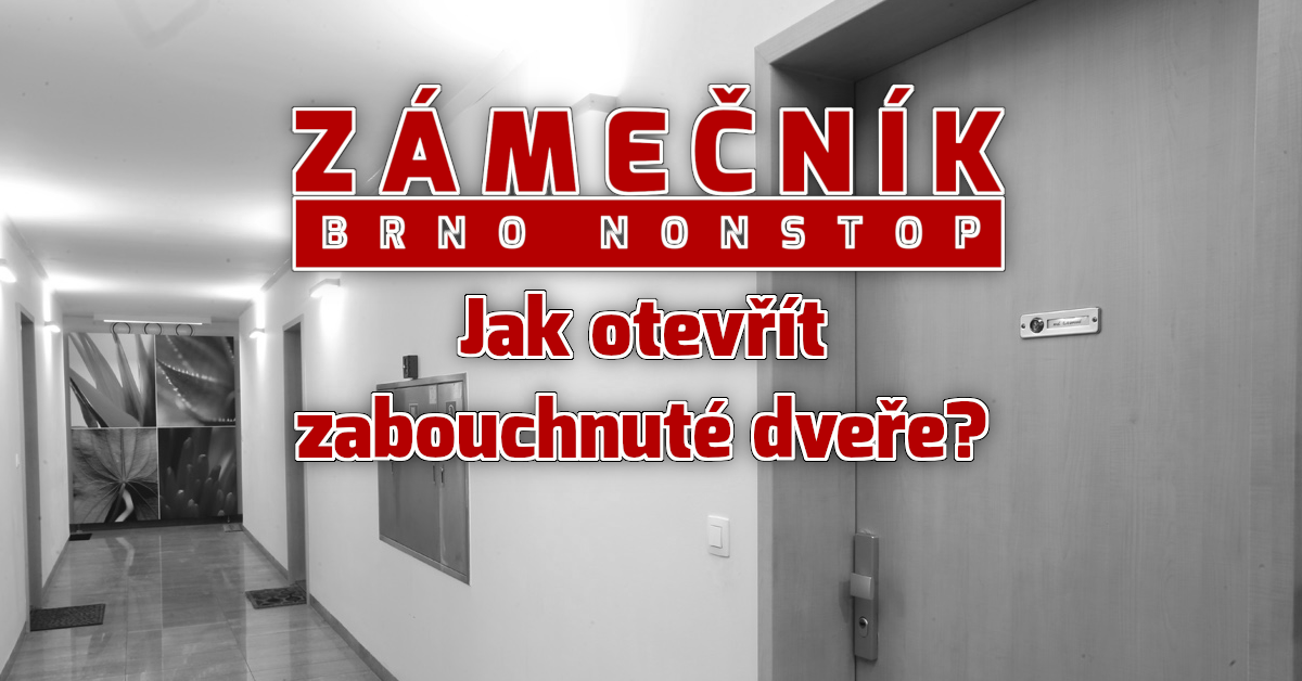 Zámečník a jeho den | Zámečník Brno non-stop