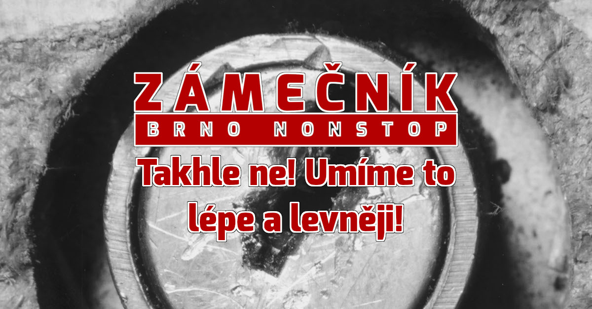 Odvrtání zámku nechte raději na zámečníkovi | Zámečník Brno non-stop